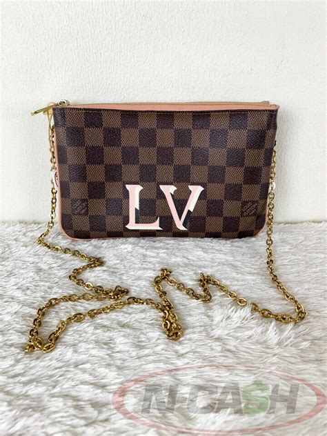 lv double zip pochette|vuitton double zip pochette.